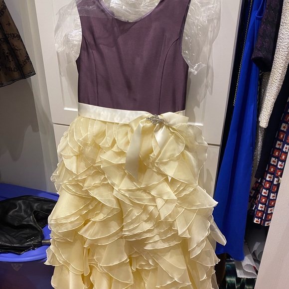 Stunning girls custom made dress size 10 years - Picture 1 of 6